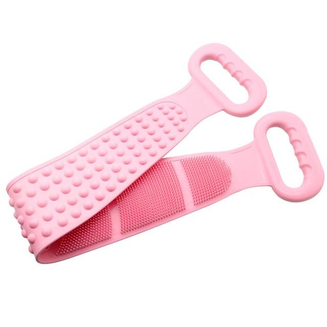 Magic Silicone Bath Brush Back Belt - Blissful Bundle