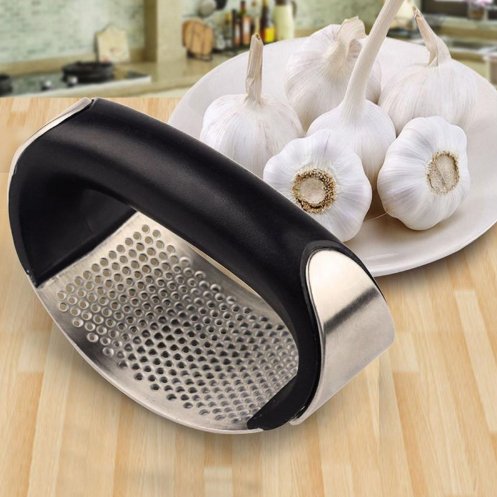 Stainless Steel Garlic Crusher - Blissful Bundle