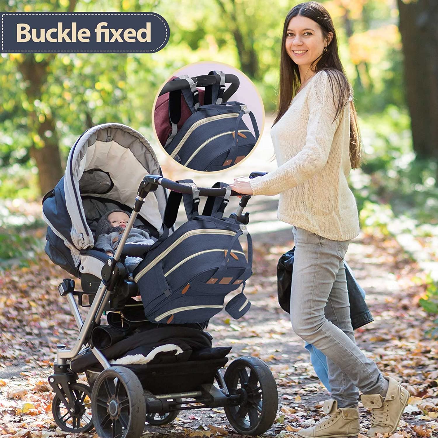 Changing Station Diaper Backpack - Blissful Bundle