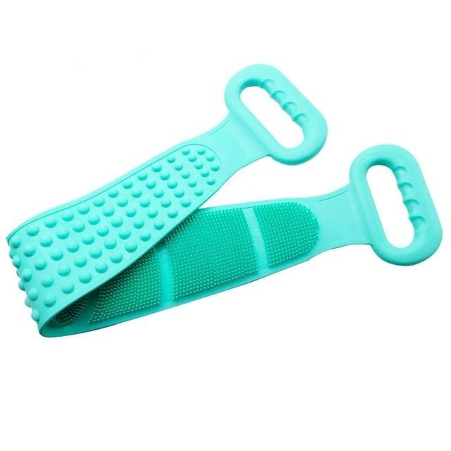 Magic Silicone Bath Brush Back Belt - Blissful Bundle