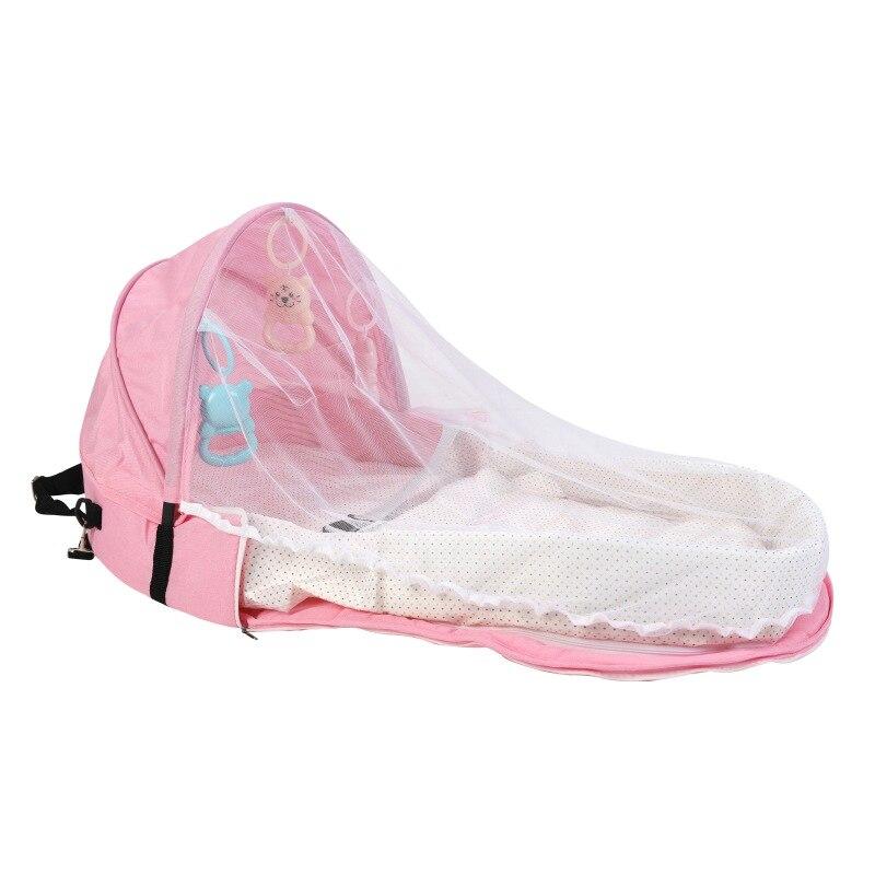 Multipurpose Foldable Baby Bed with Mosquito Net - Blissful Bundle