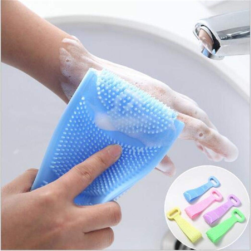 Magic Silicone Bath Brush Back Belt - Blissful Bundle