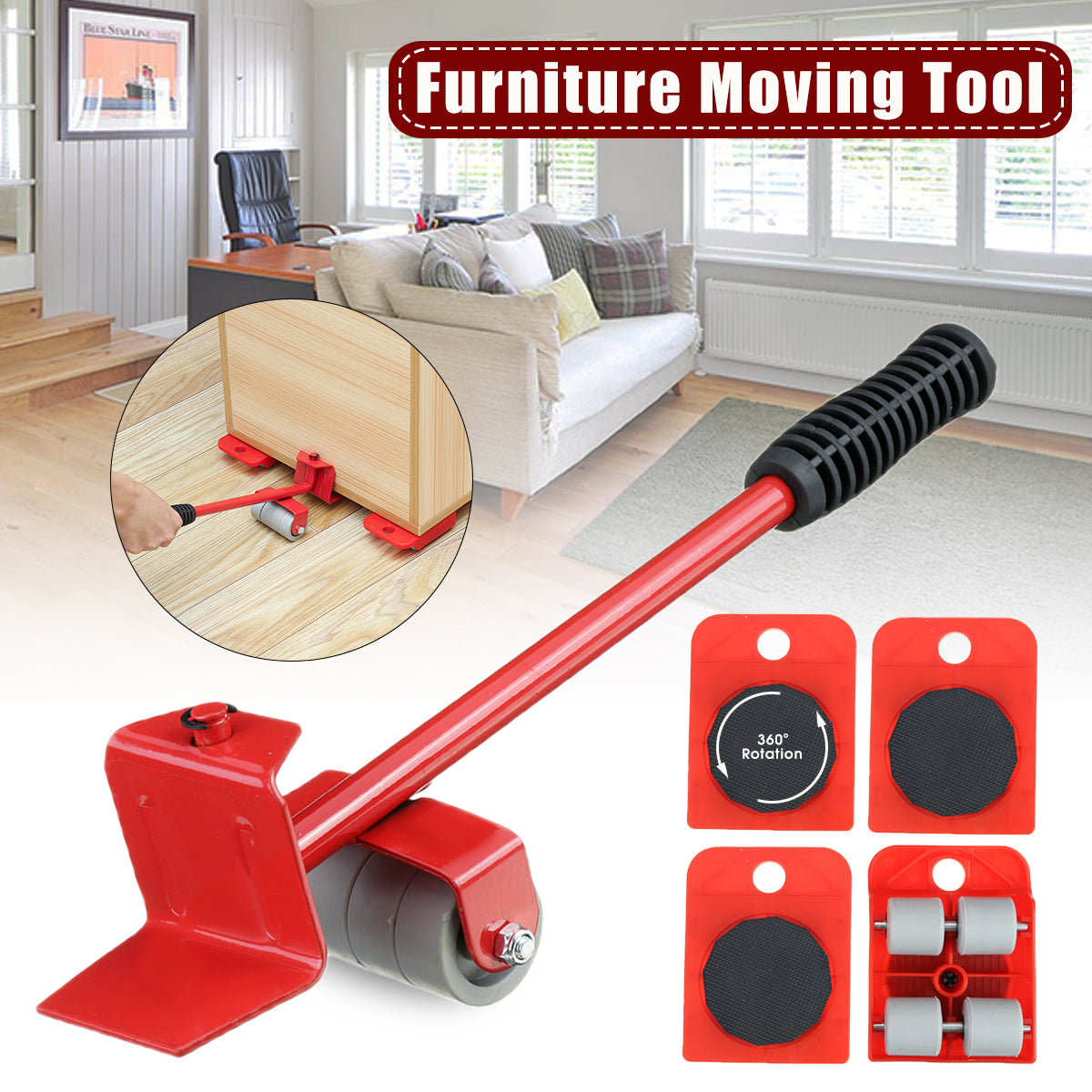 Furniture Mover Tool Set - Blissful Bundle