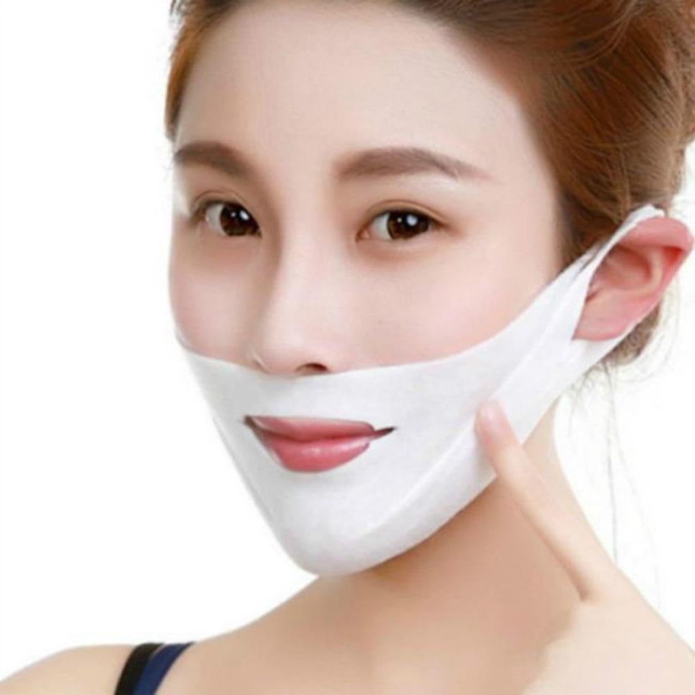 Ear Hook V-shaped Reusable Face Mask - Blissful Bundle