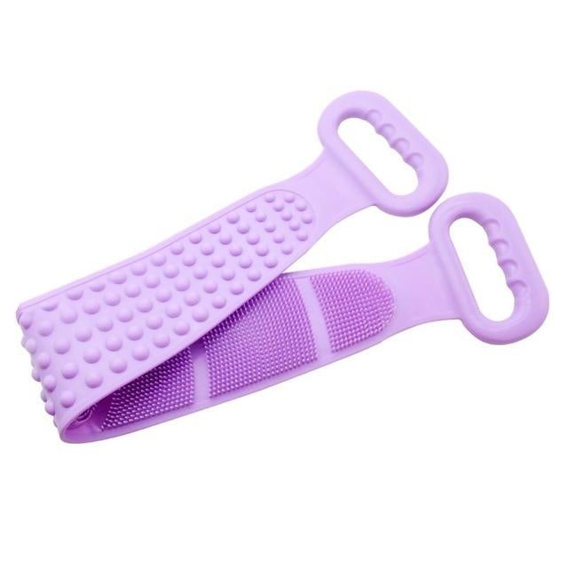 Magic Silicone Bath Brush Back Belt - Blissful Bundle