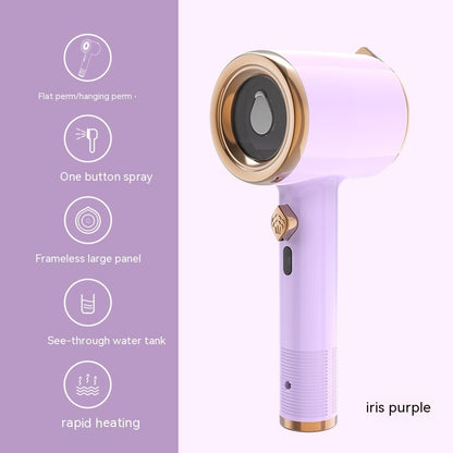 Mini Handheld Fabric Steamer for Clothes – Portable Travel Steamer &amp; Vertical Iron - Blissful Bundle
