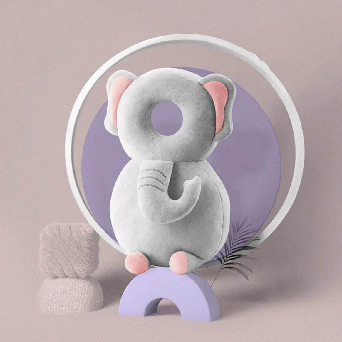 Cute Baby Head Protection Pillow Pad - Animal version